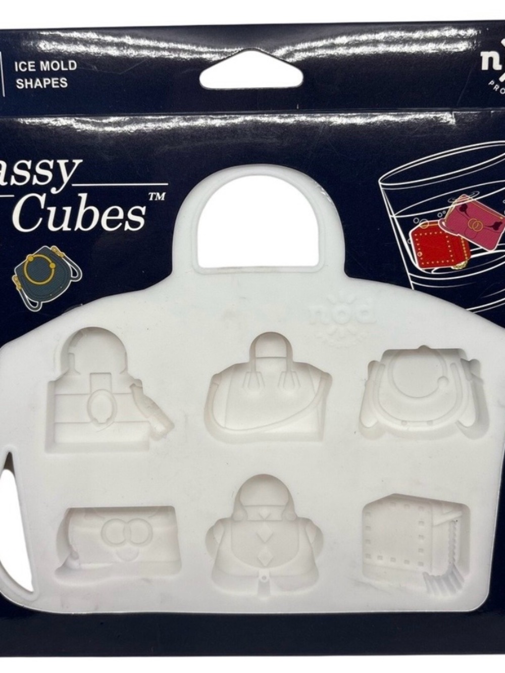 Silicone Handbag Ice Cube Mold -